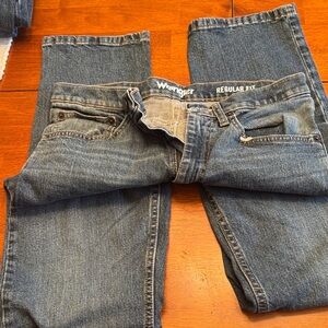 Wrangler Men's Relaxed Fit Denim Jeans